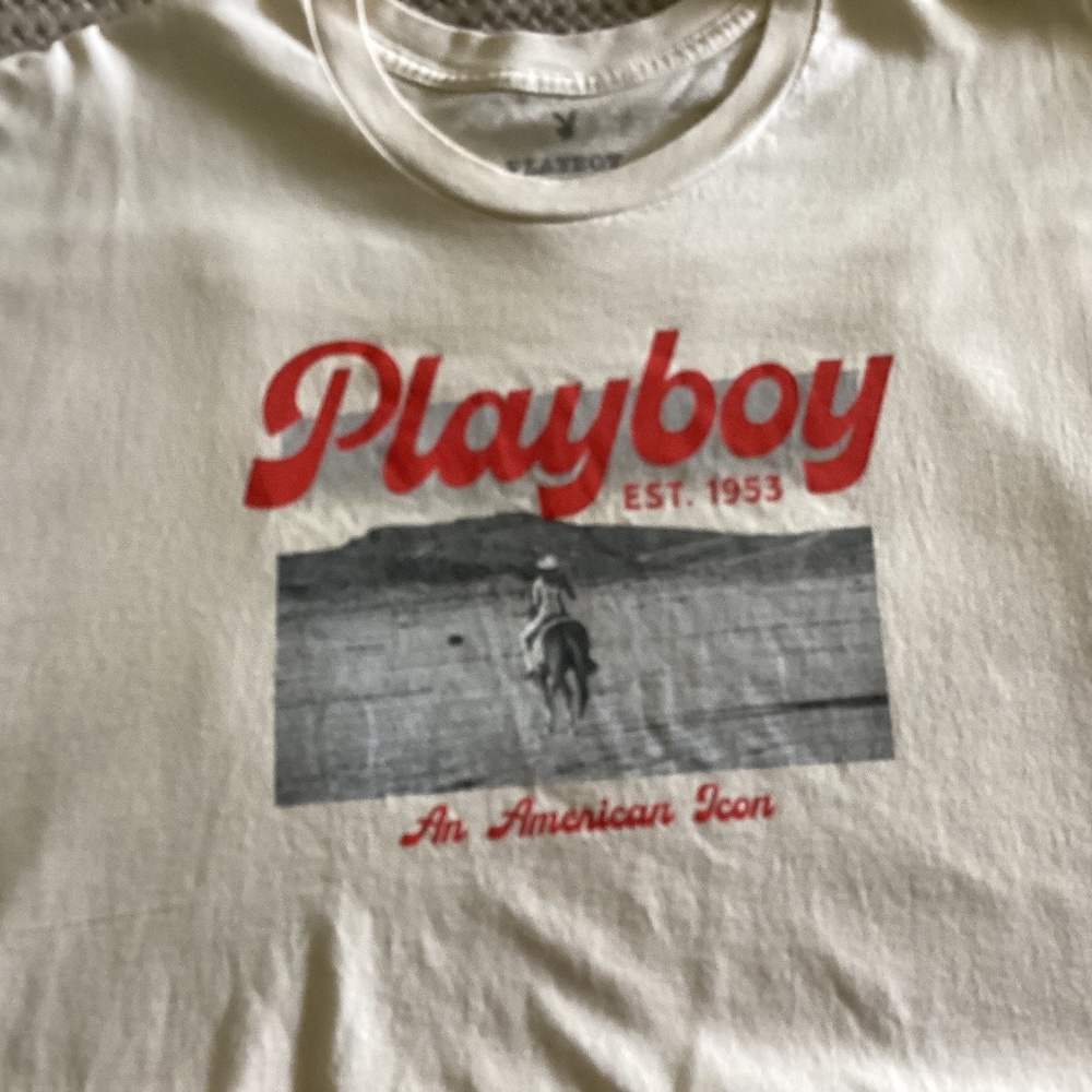 Playboy Desperado American Icon Graphic Size 2xl Tee